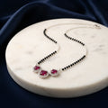 Everlasting Love Ruby Radiance Mangalsutra in 925 Sterling Silver