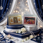 Hanuman Chalisa 999 Fine Silver Leaf Booklet with Aarti - Tirupati Bala Ji