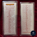 Shree Hanuman Chalisa – 999 Silver Note with Envelope