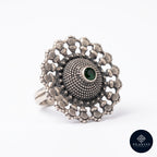 Amrapali Bloom 925 Sterling Silver Adjustable Ring – Tribal Collection