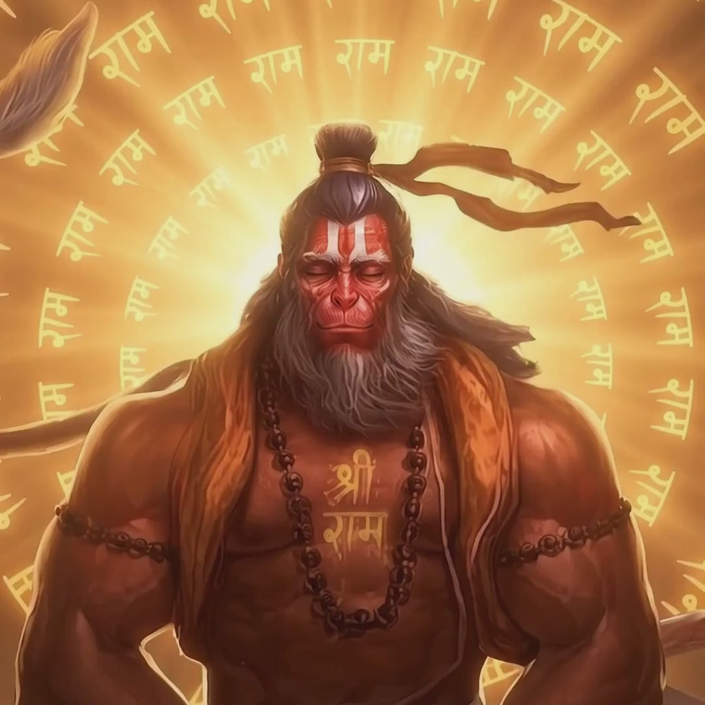 Shree Hanuman Chalisa – 999 Silver Note with Envelope